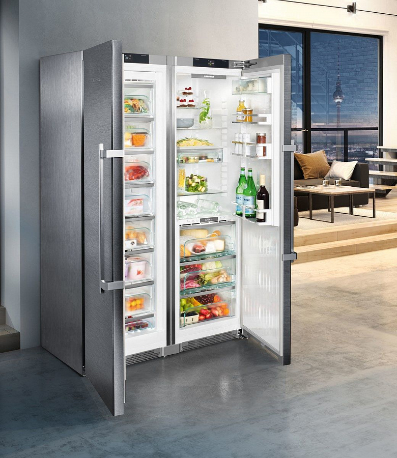 Большие двухдверные холодильники Liebherr